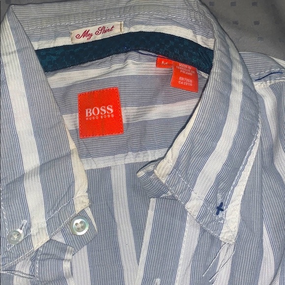 Hugo Boss hand crafted button down shirt - Picture 2 of 4